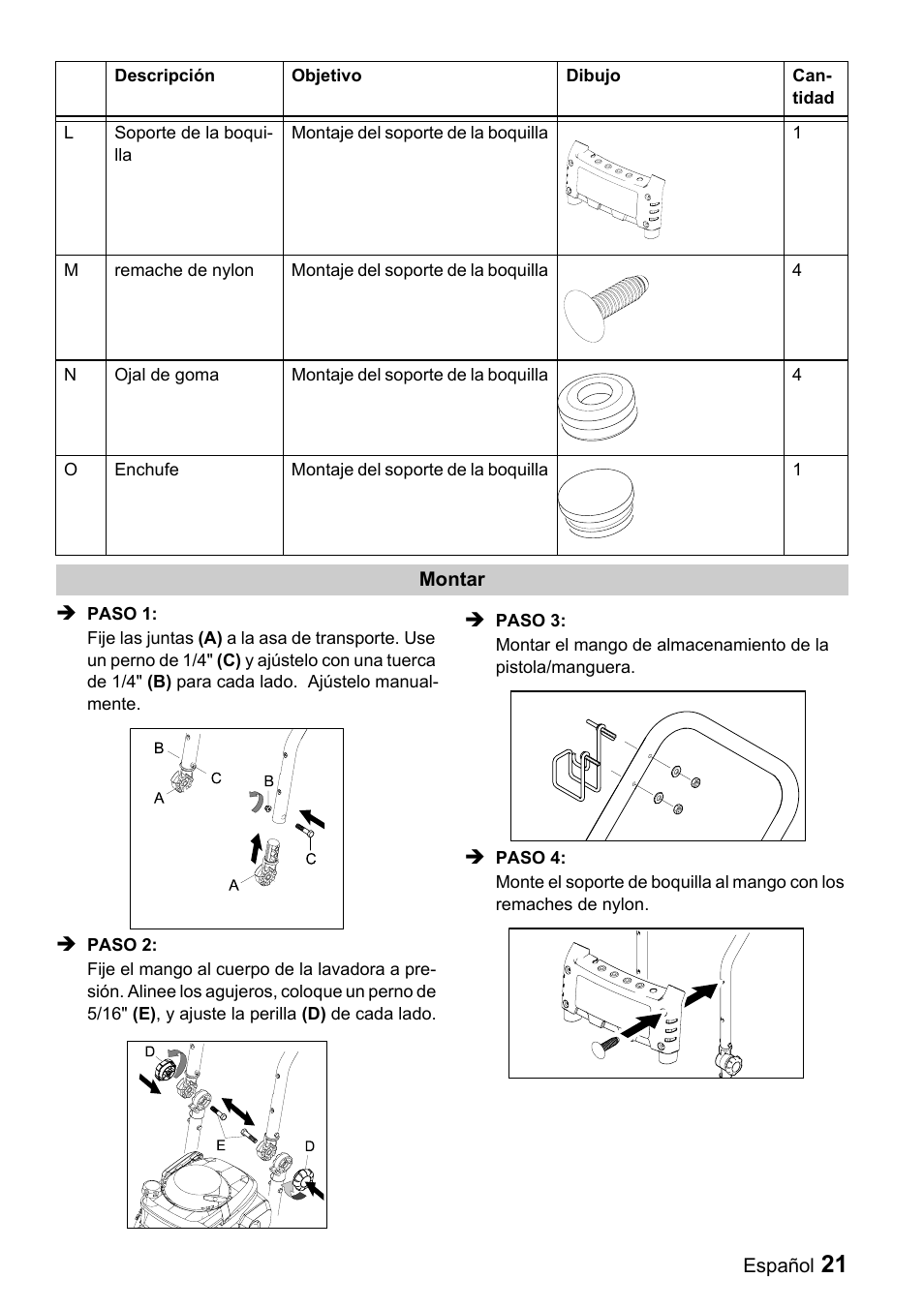 Karcher G 2600 VH User Manual | Page 21 / 43
