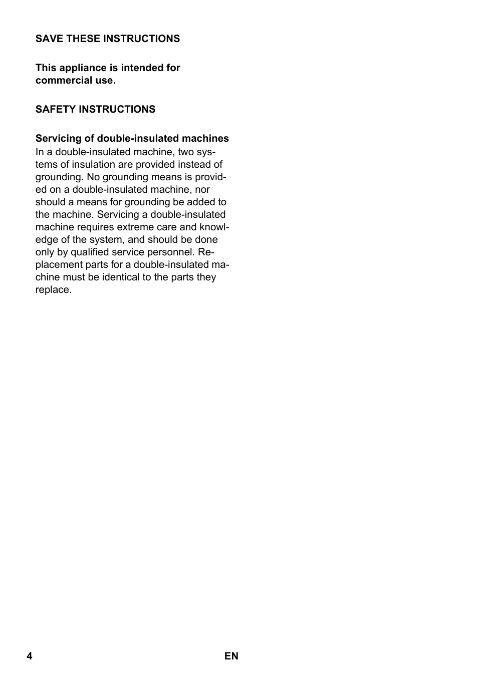 Karcher PUZZI 100 CA User Manual | Page 4 / 32