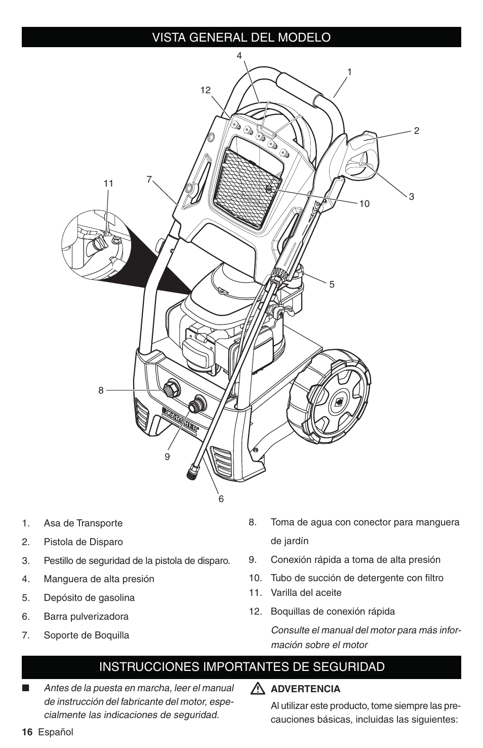 Karcher G 2800 FH User Manual | Page 16 / 44