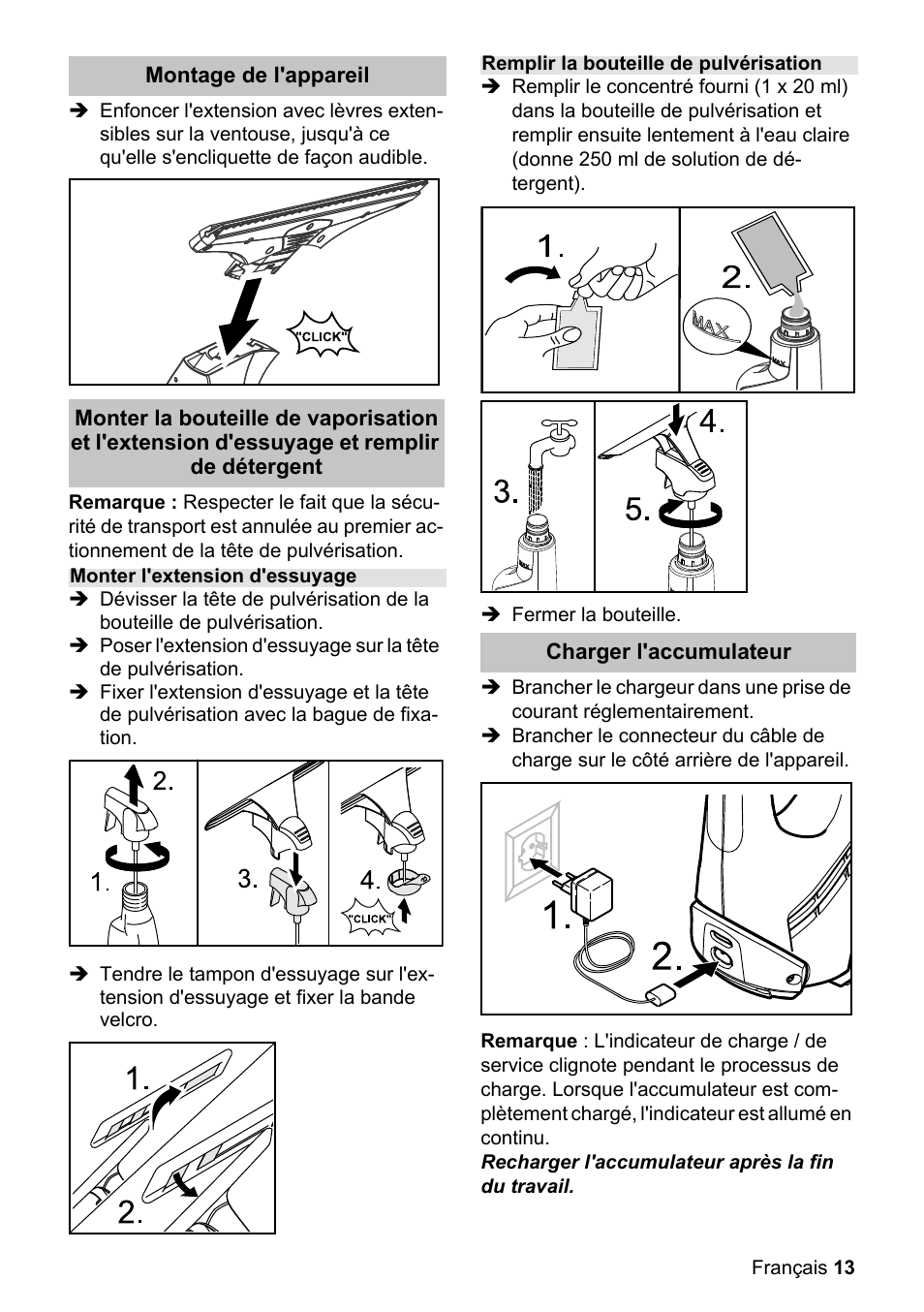 Karcher WV 50 Plus User Manual | Page 13 / 28