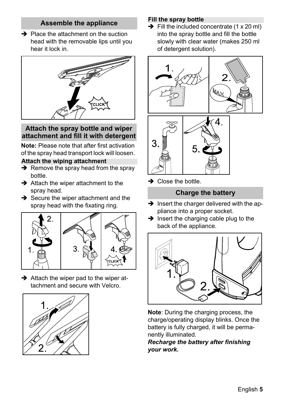 Karcher WV 50 Plus User Manual | Page 5 / 28