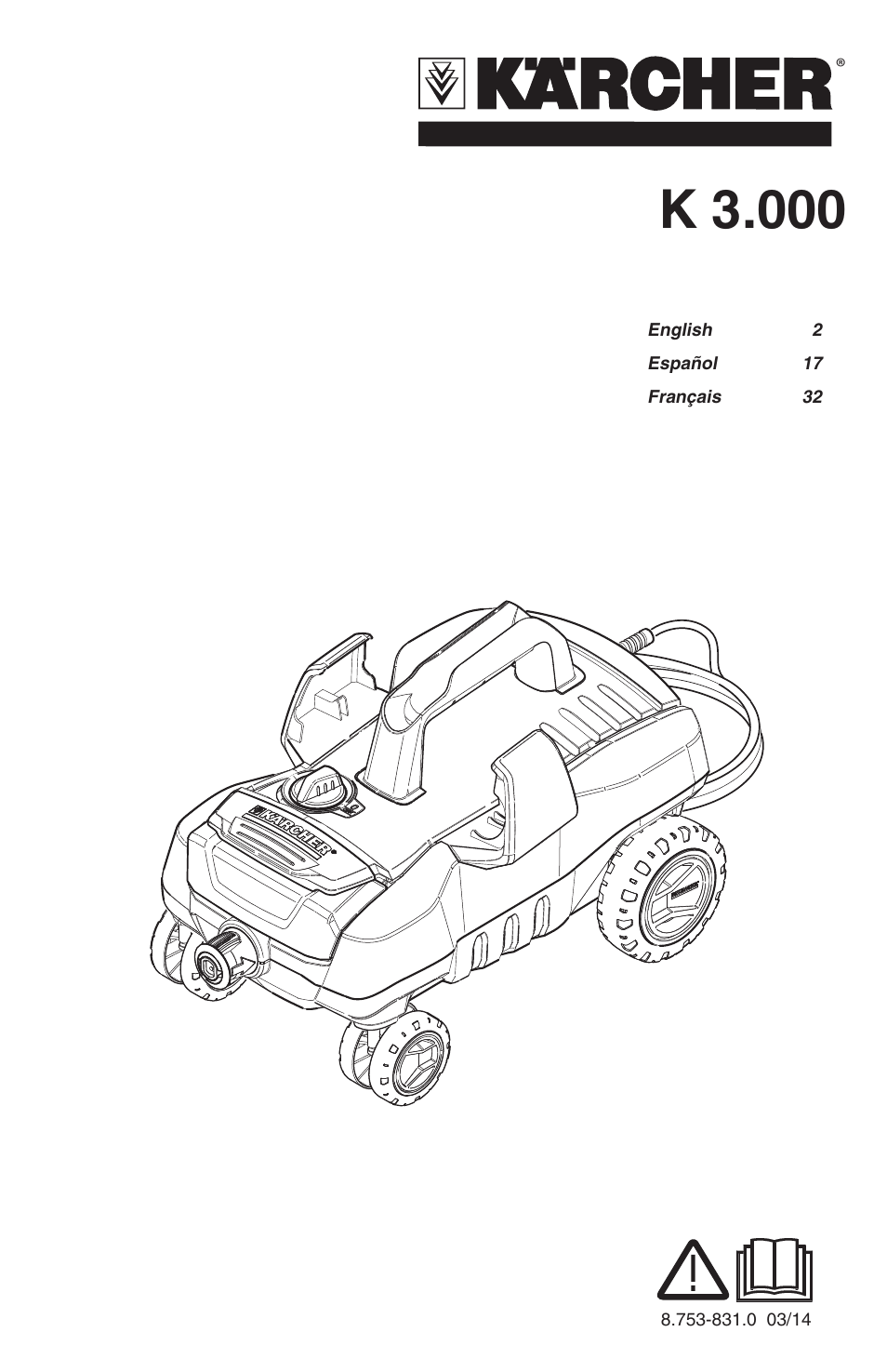 Karcher K 3 Follow Me User Manual | 46 pages