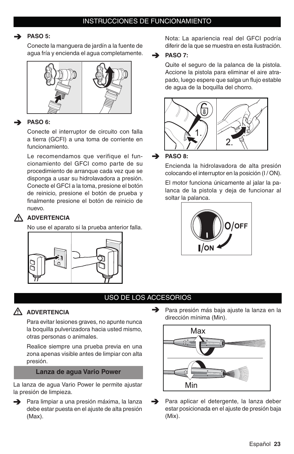 Karcher K 3 Follow Me User Manual | Page 23 / 46