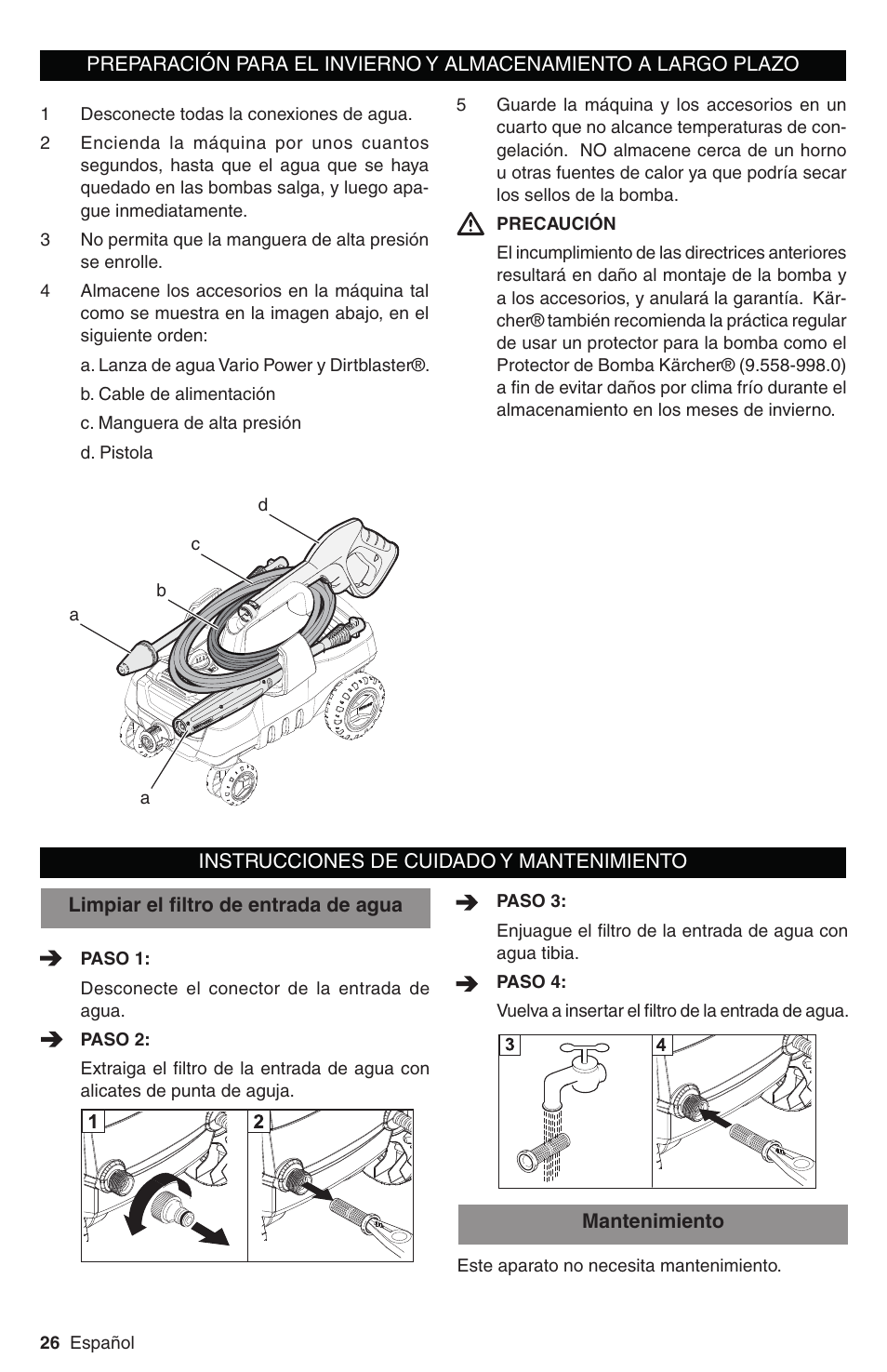 Karcher K 3 Follow Me User Manual | Page 26 / 46