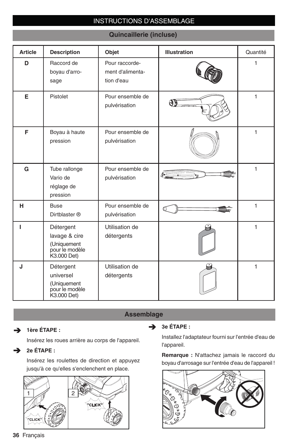 Karcher K 3 Follow Me User Manual | Page 36 / 46