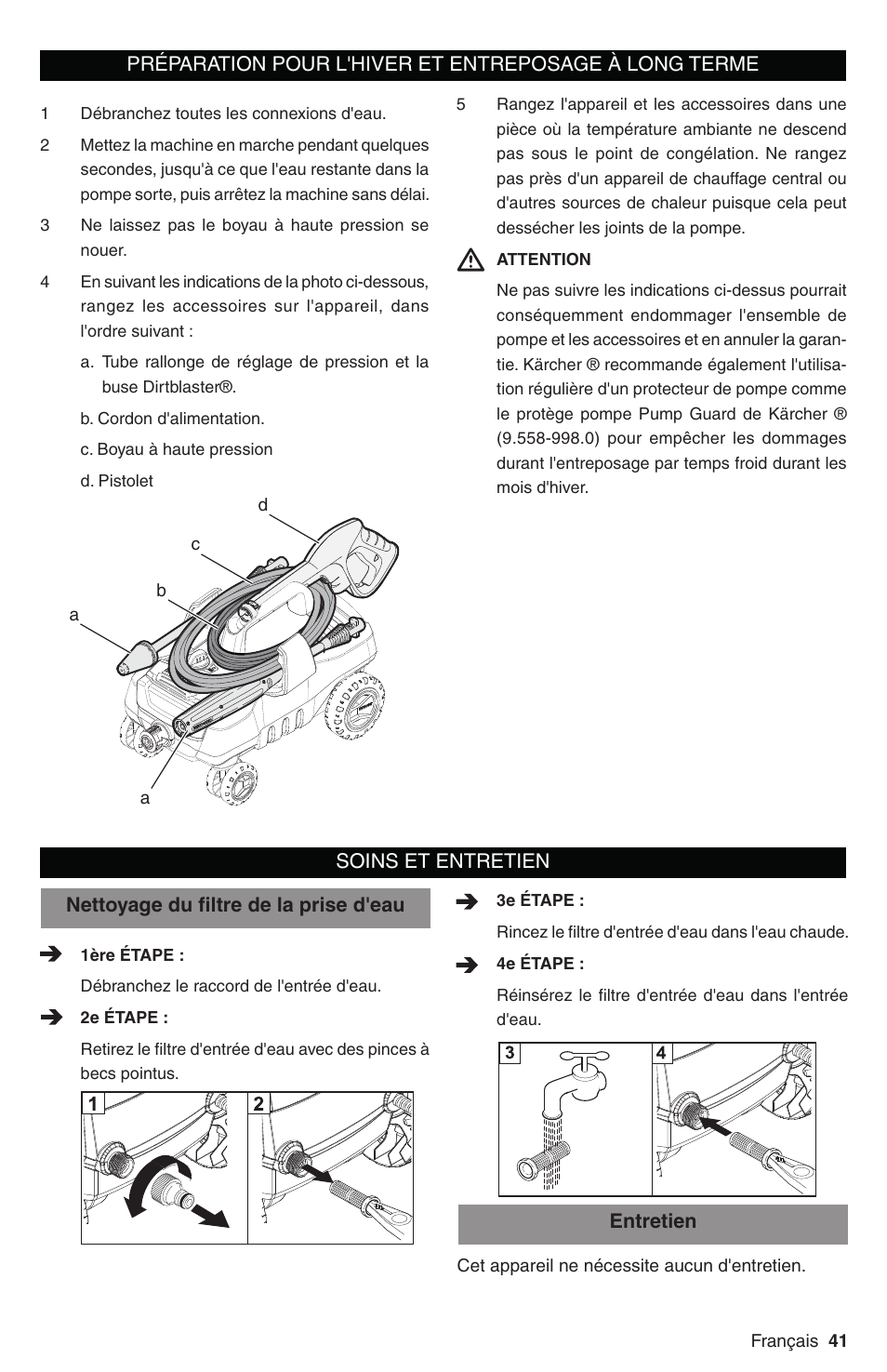 Karcher K 3 Follow Me User Manual | Page 41 / 46