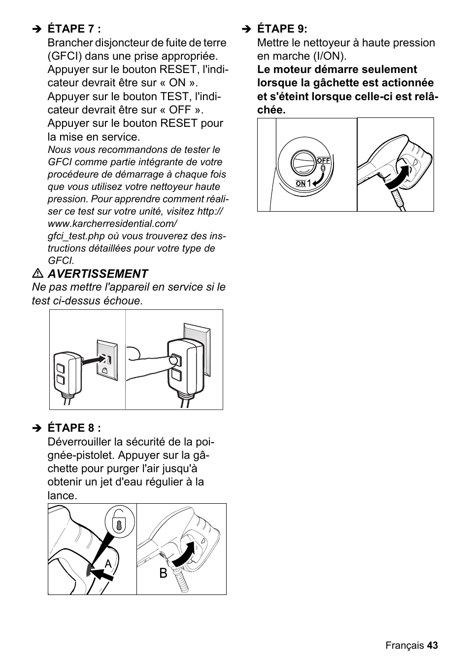 Karcher K 3-48 M Plus User Manual | Page 43 / 56