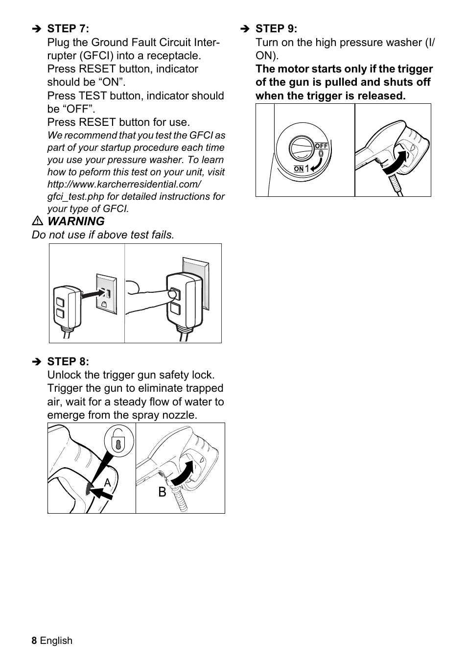 Karcher K 3-48 M Plus User Manual | Page 8 / 56