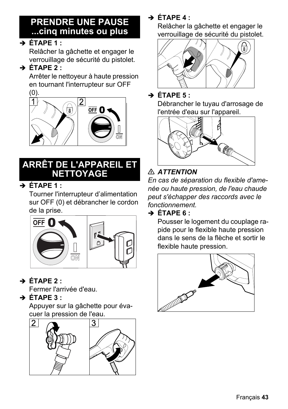 Karcher K 2-27 CCK User Manual | Page 43 / 52