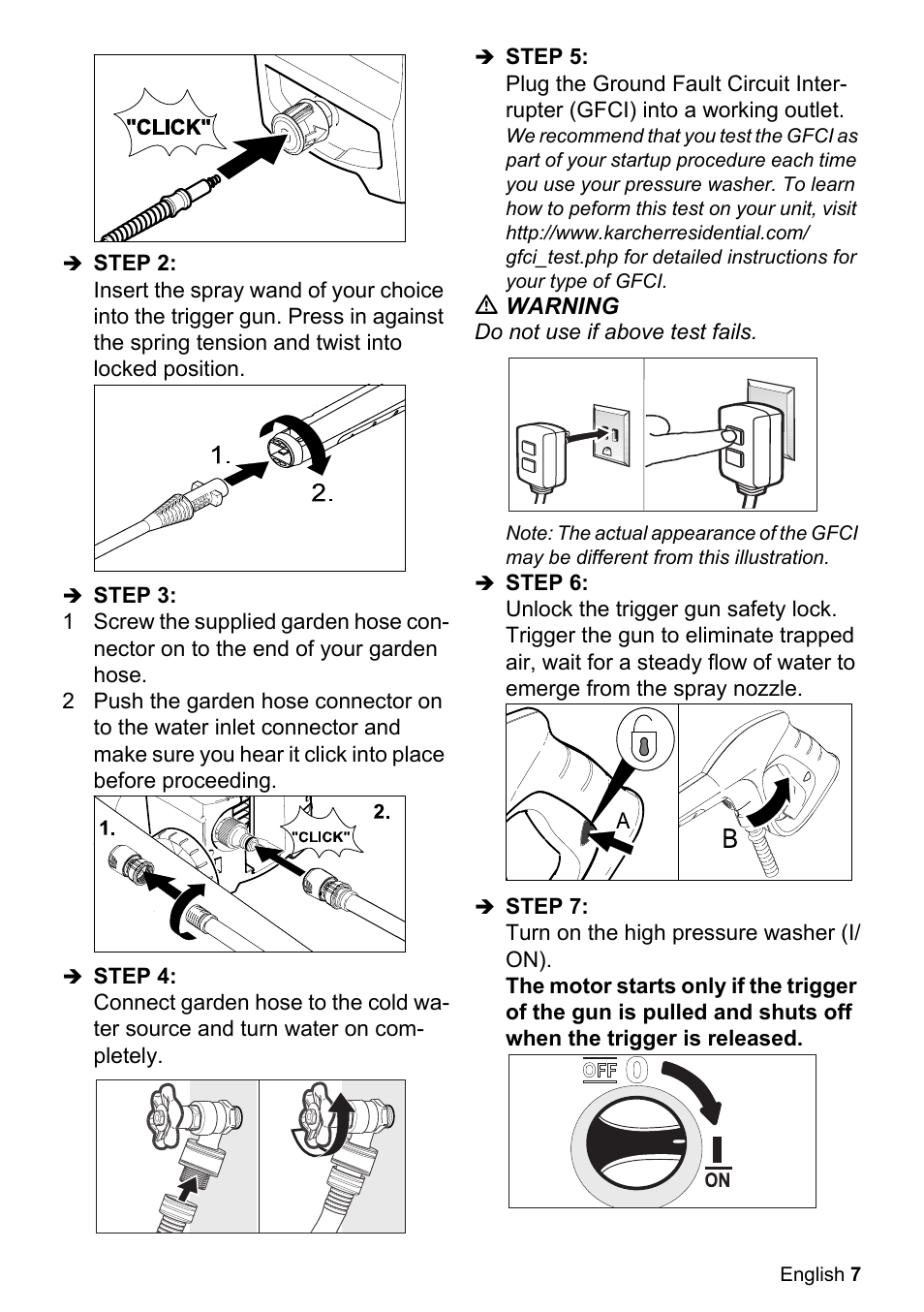 Karcher K 2-27 CCK User Manual | Page 7 / 52
