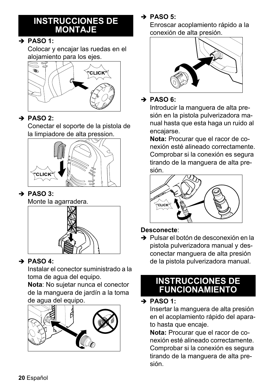 Karcher K 2-27 CCK User Manual | Page 20 / 48