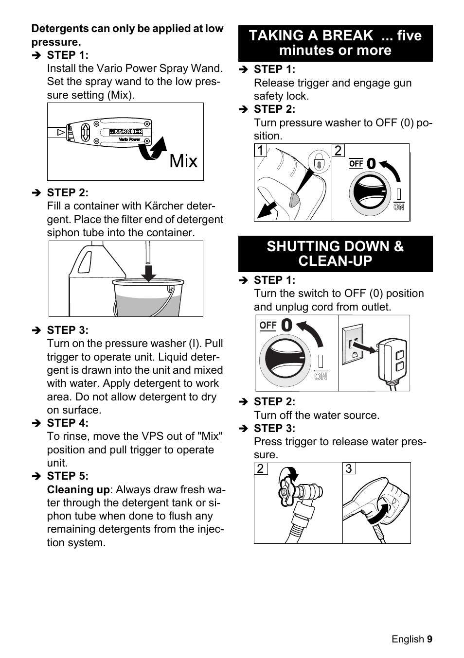 Karcher K 2-27 CCK User Manual | Page 9 / 48