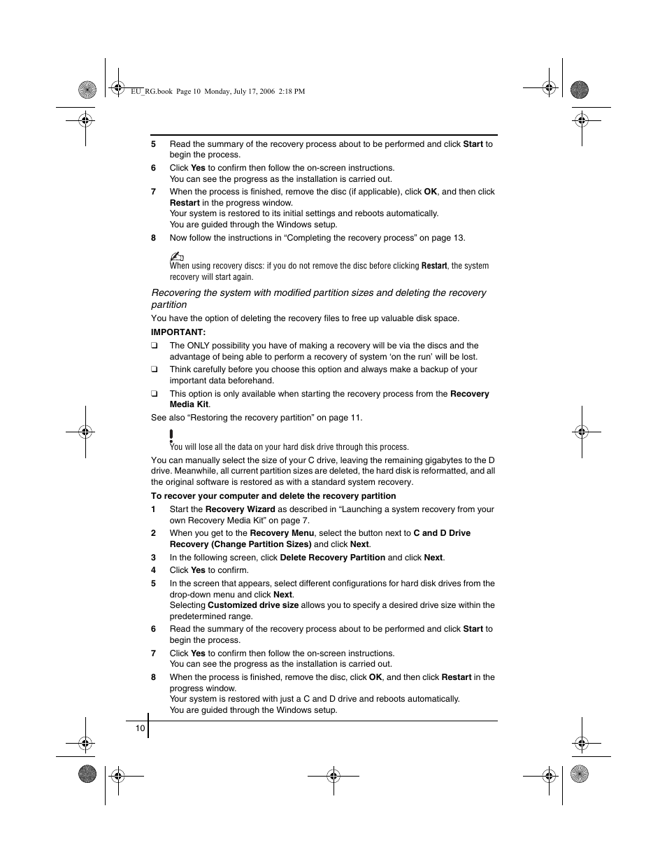 Sony VGN-SZ3XRP User Manual | Page 12 / 80