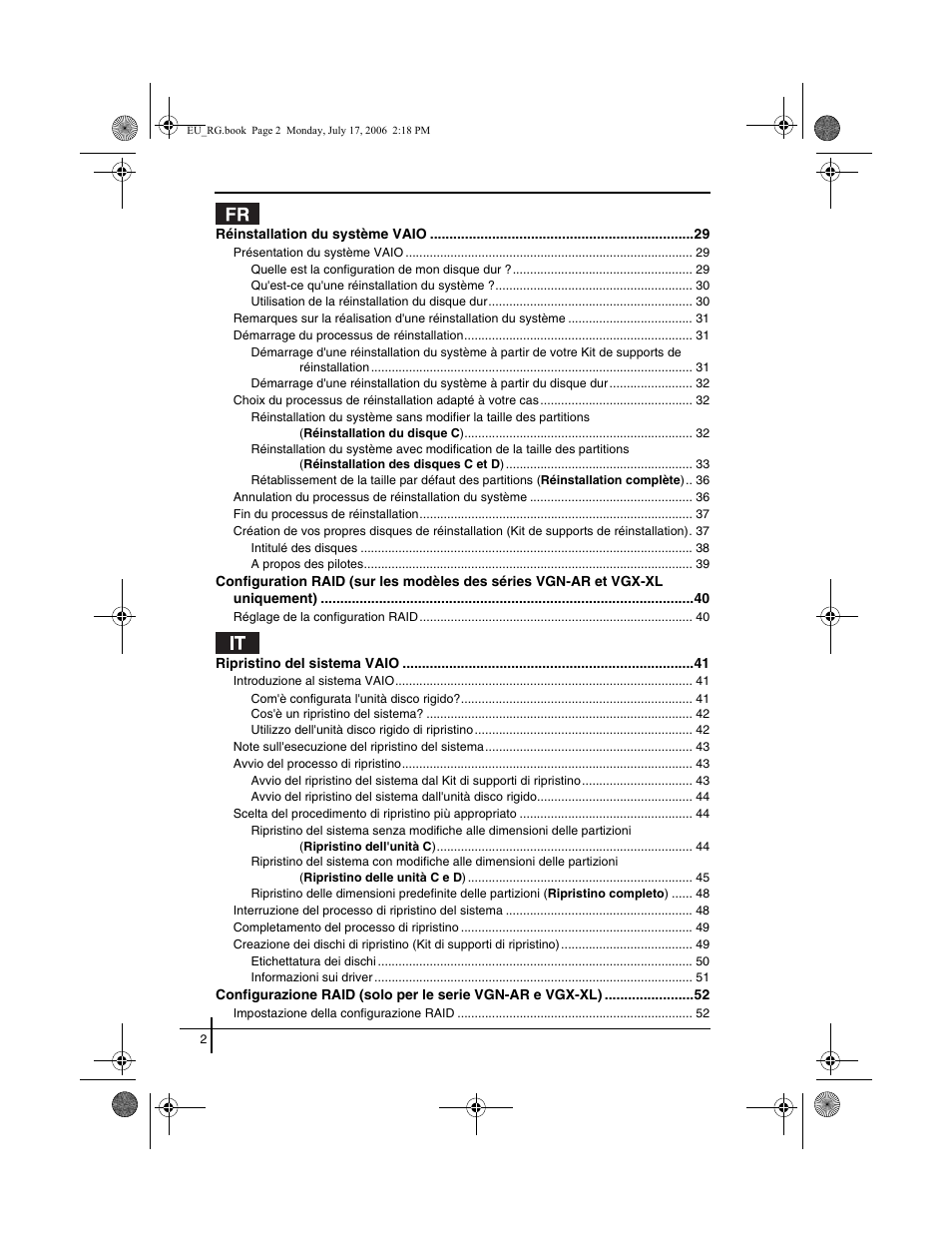 Sony VGN-SZ3XRP User Manual | Page 4 / 80