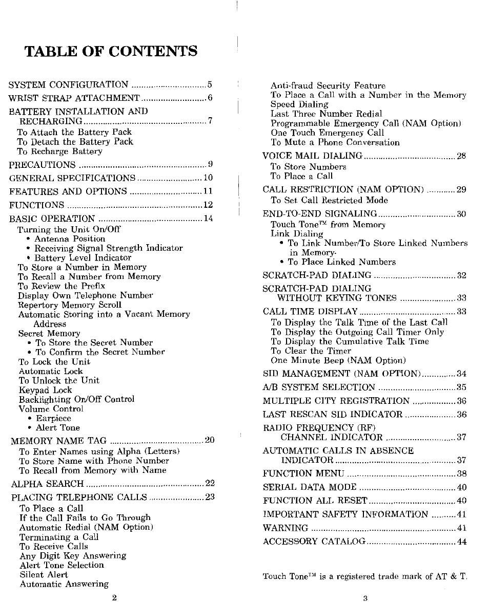 Audiovox MVX-850 User Manual | Page 2 / 24