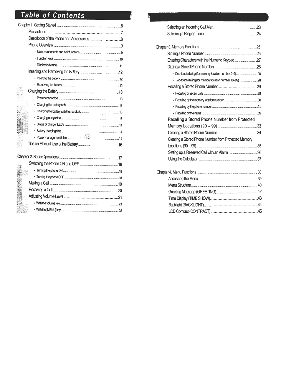 Audiovox CDM120 User Manual | Page 2 / 41