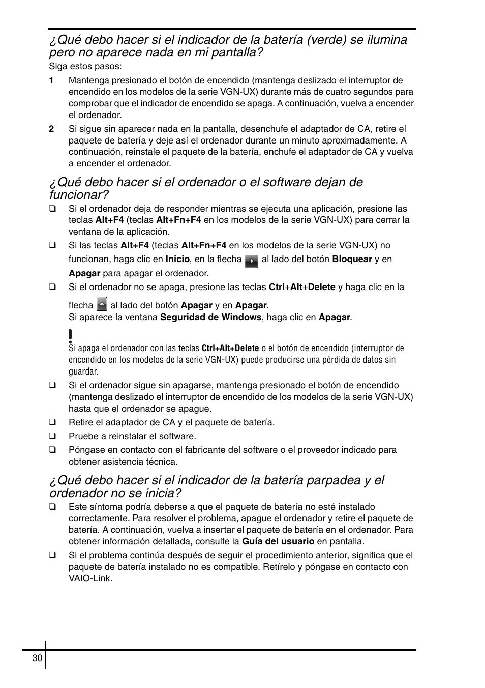 Sony VGN-SZ62WN User Manual | Page 32 / 40