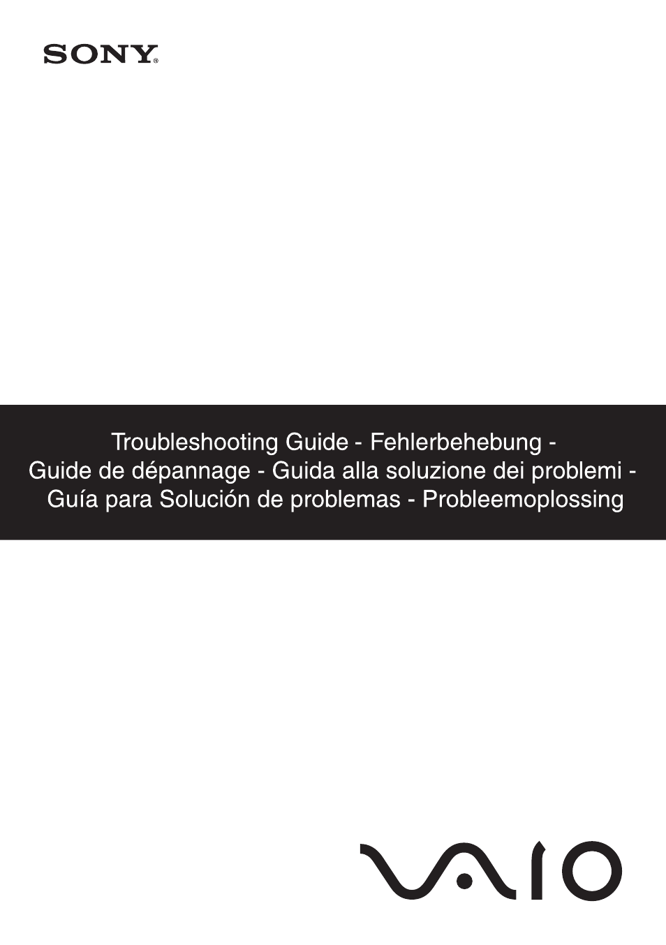 Sony VGN-FE31ZR User Manual | 40 pages