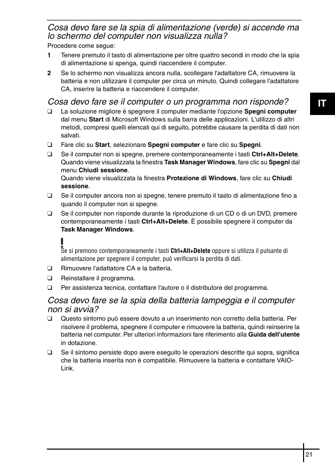 Sony VGN-FE31ZR User Manual | Page 23 / 40