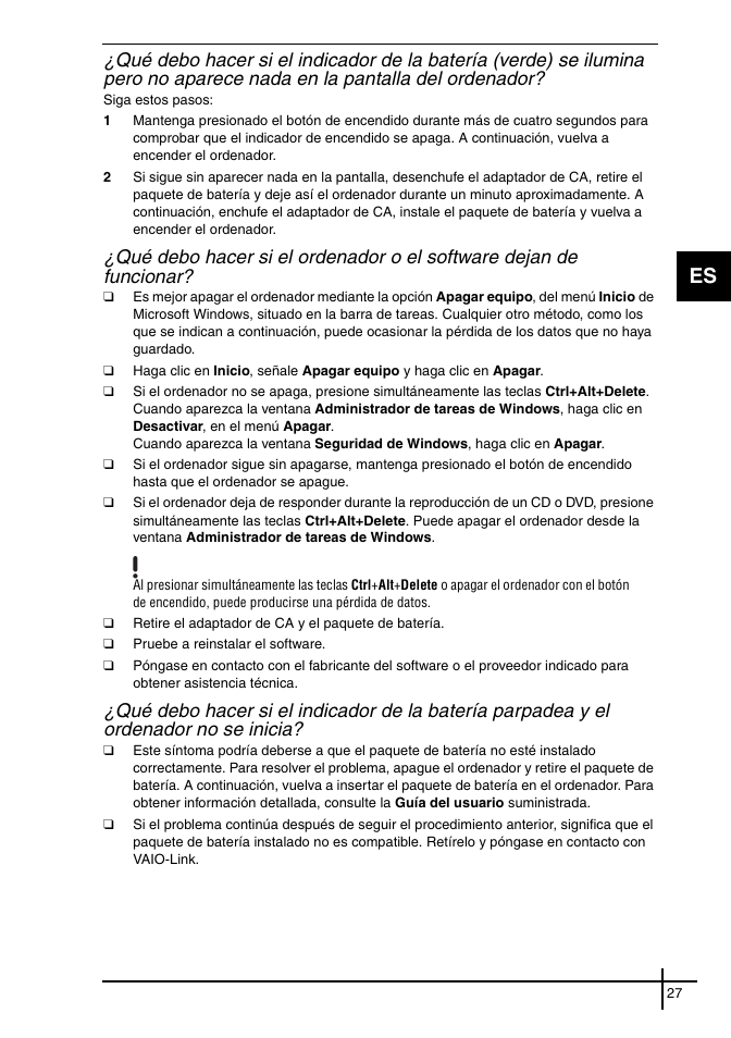 Sony VGN-FE31ZR User Manual | Page 29 / 40