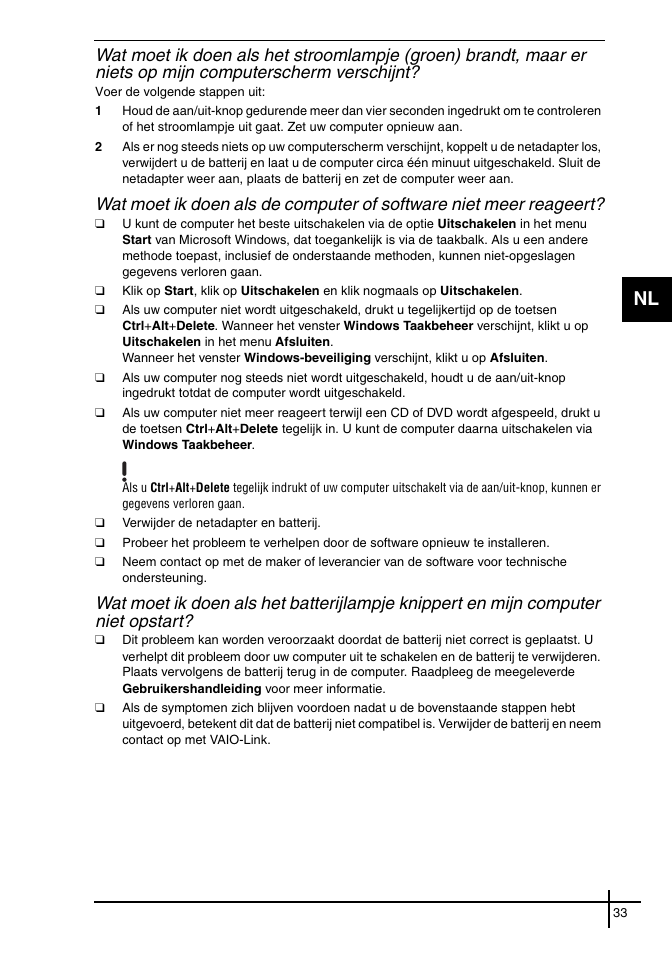 Sony VGN-FE31ZR User Manual | Page 35 / 40