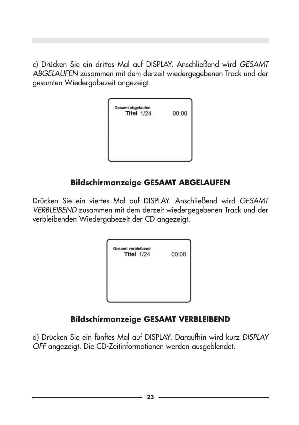 Audiovox D900 User Manual | Page 23 / 106