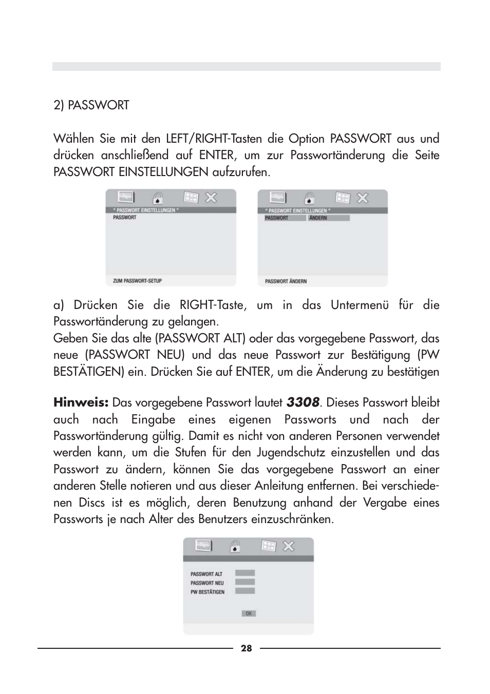 Audiovox D900 User Manual | Page 28 / 106