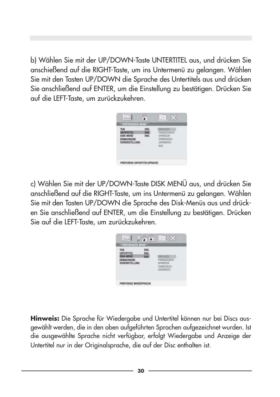 Audiovox D900 User Manual | Page 30 / 106