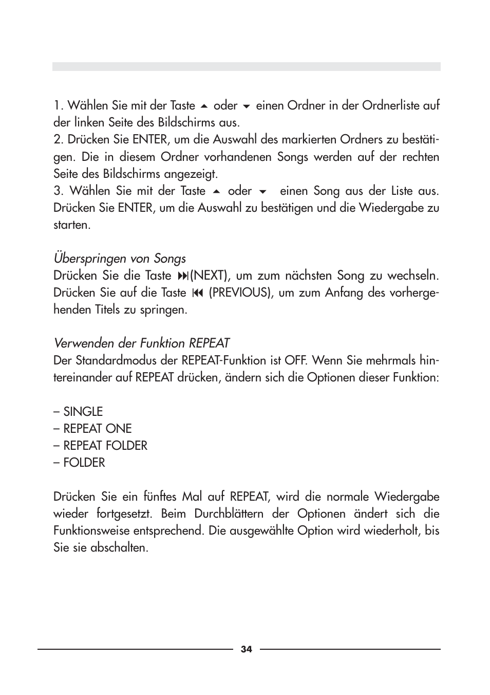Audiovox D900 User Manual | Page 34 / 106