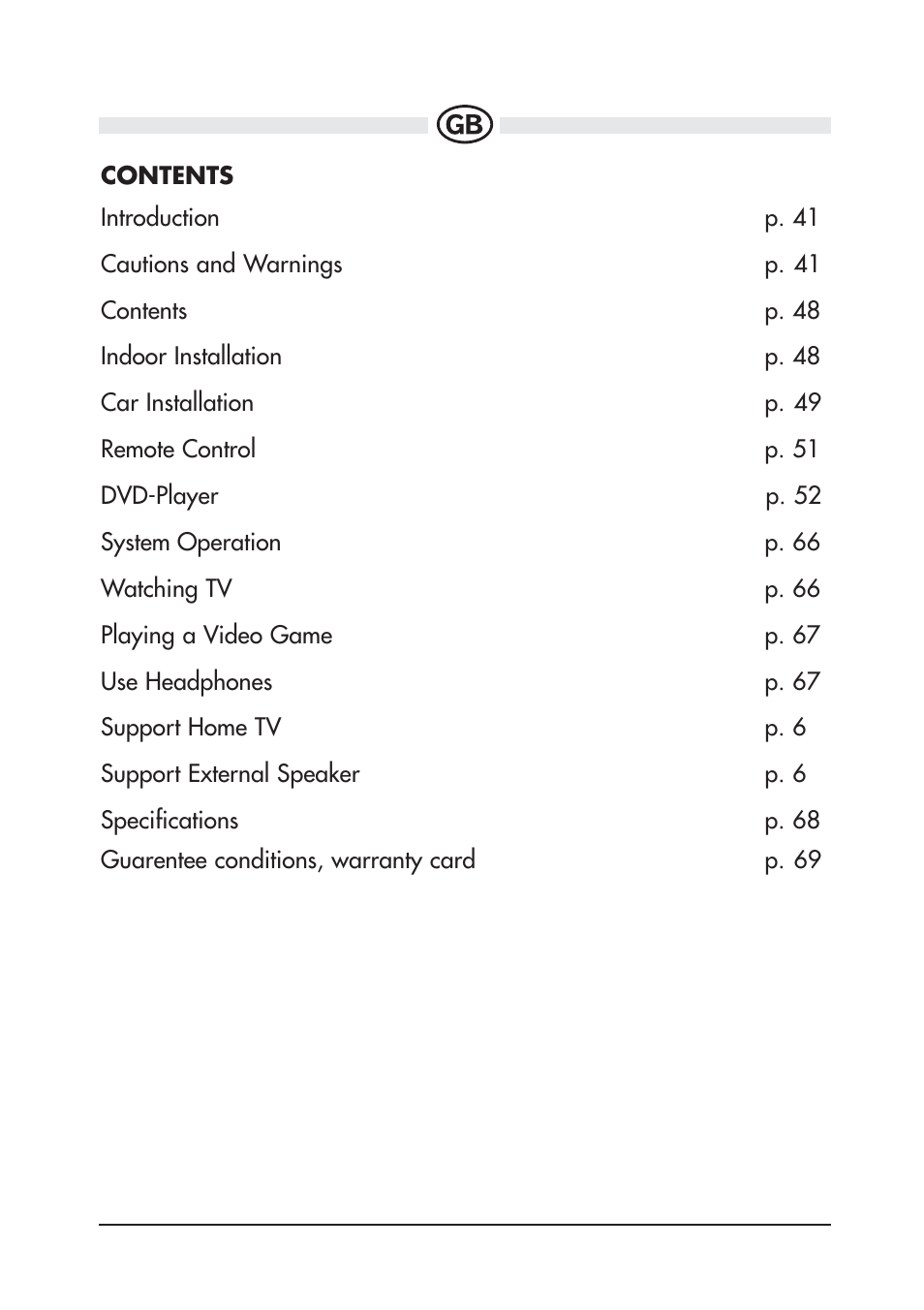 Audiovox D900 User Manual | Page 39 / 106