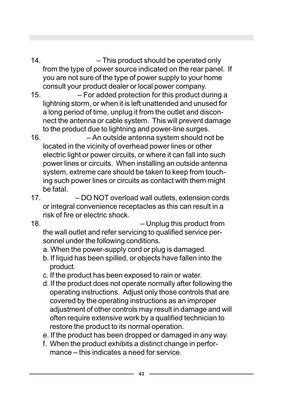 Audiovox D900 User Manual | Page 43 / 106