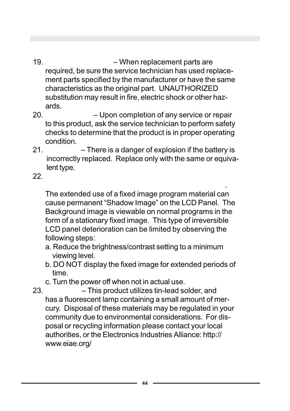 Audiovox D900 User Manual | Page 44 / 106