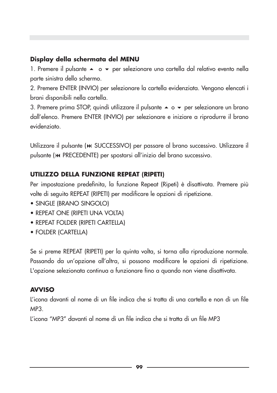 Audiovox D900 User Manual | Page 99 / 106