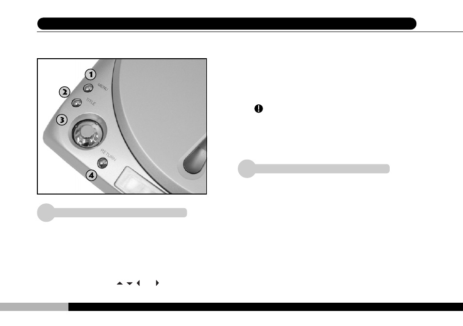 Player controls (2) | Audiovox PDVDNS User Manual | Page 22 / 87