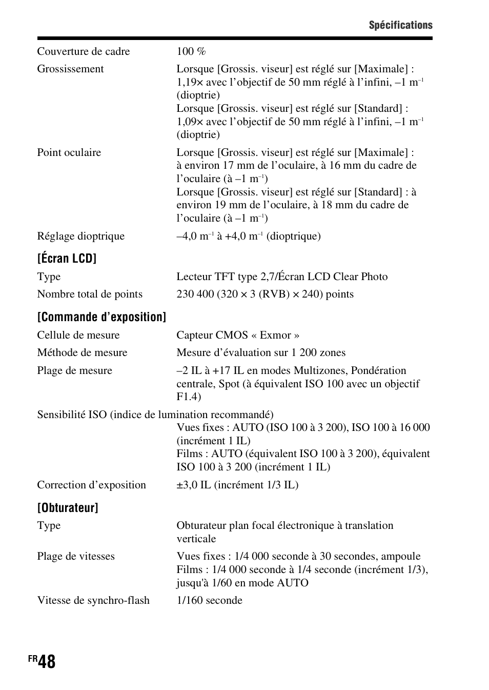 Sony SLT-A37 User Manual | Page 100 / 507