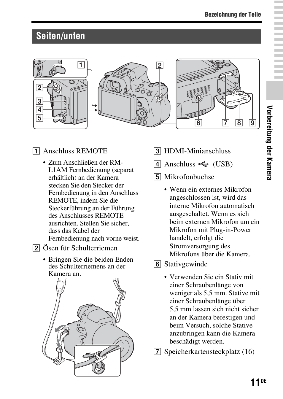 Seiten/unten | Sony SLT-A37 User Manual | Page 117 / 507