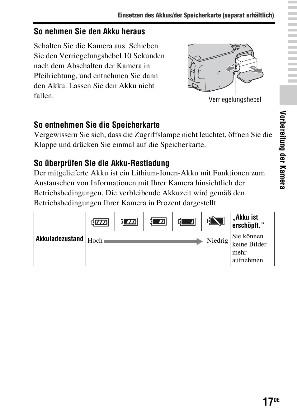 E (17) | Sony SLT-A37 User Manual | Page 123 / 507