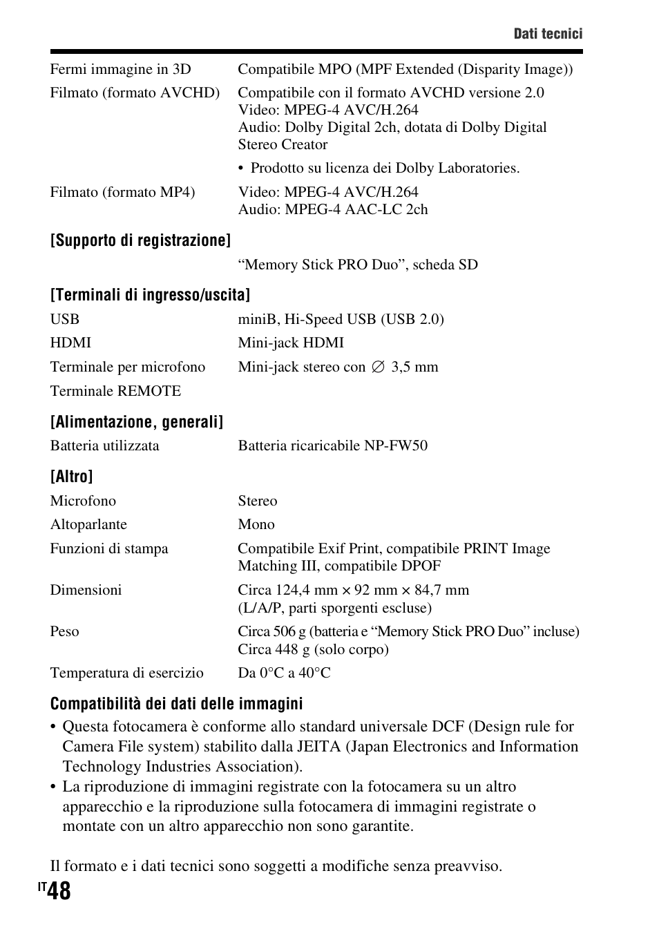 Sony SLT-A37 User Manual | Page 258 / 507