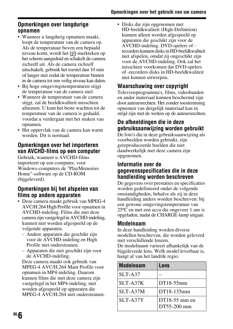 Sony SLT-A37 User Manual | Page 320 / 507