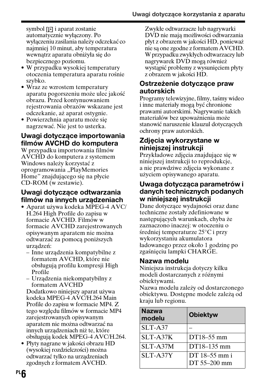 Sony SLT-A37 User Manual | Page 372 / 507
