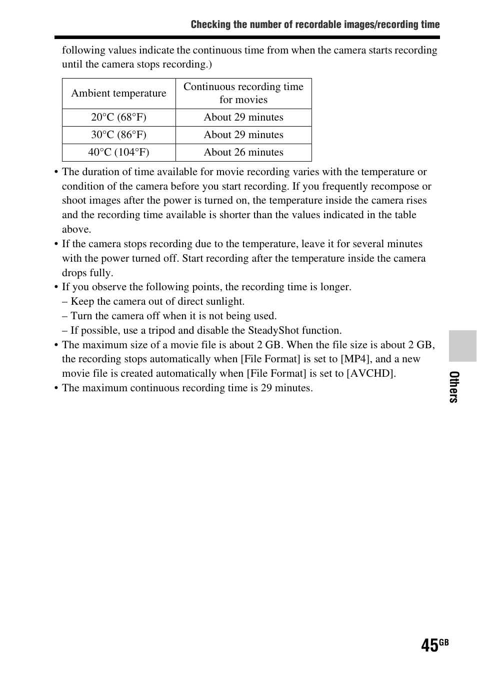 Sony SLT-A37 User Manual | Page 45 / 507