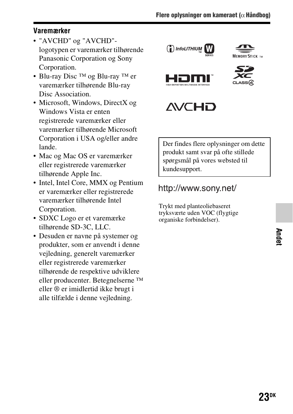 Sony SLT-A37 User Manual | Page 507 / 507