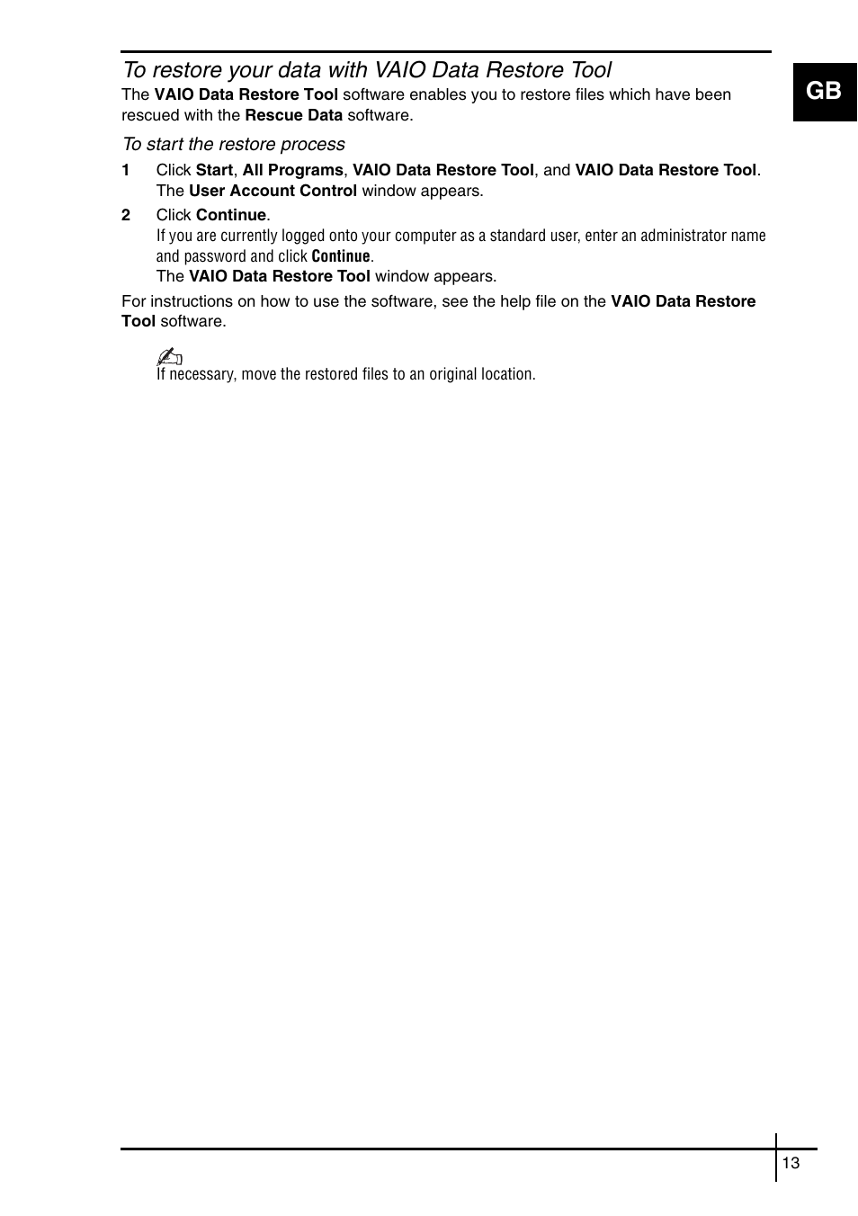 Sony VGN-SZ5VWN User Manual | Page 15 / 88