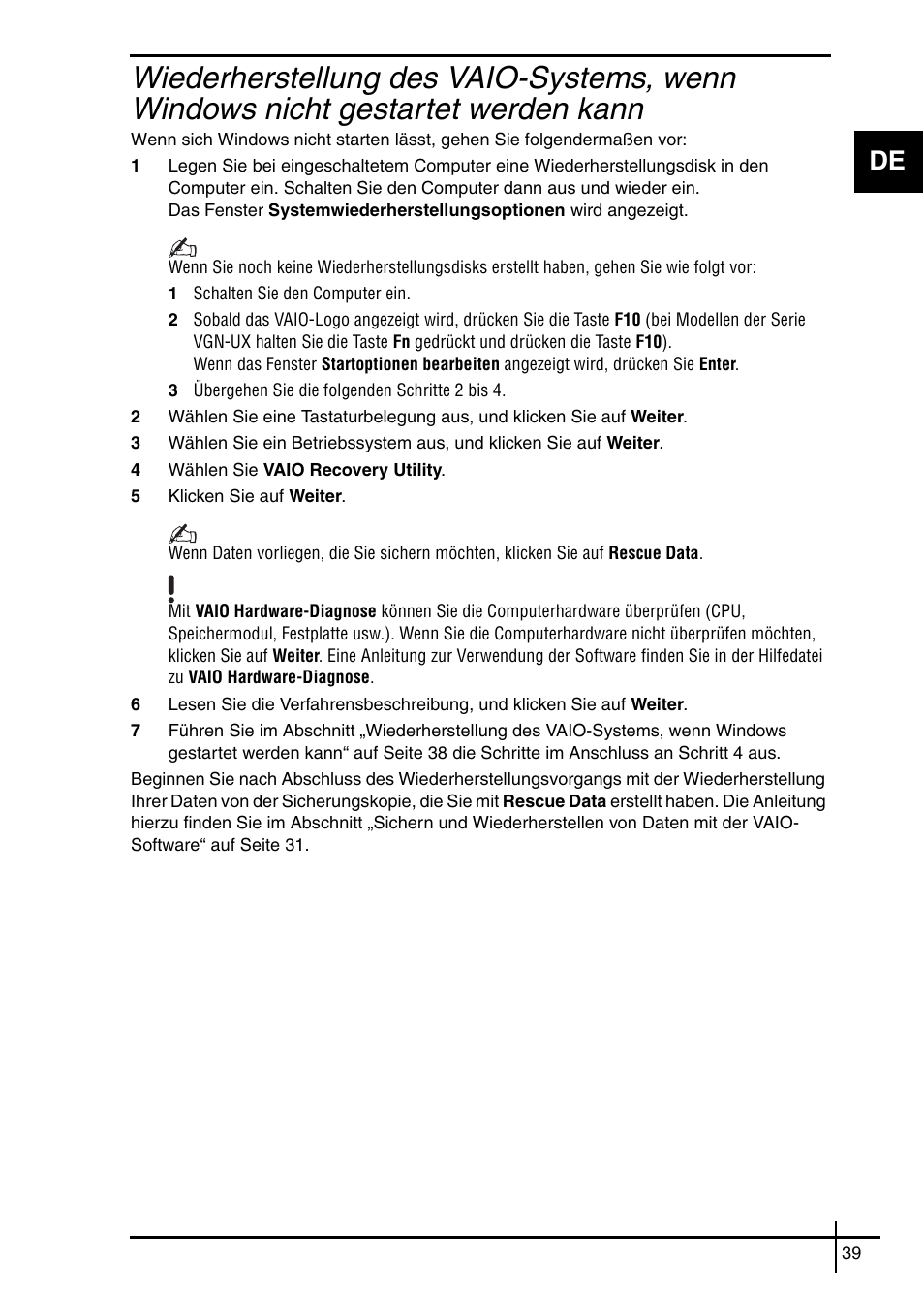Sony VGN-SZ5VWN User Manual | Page 41 / 88