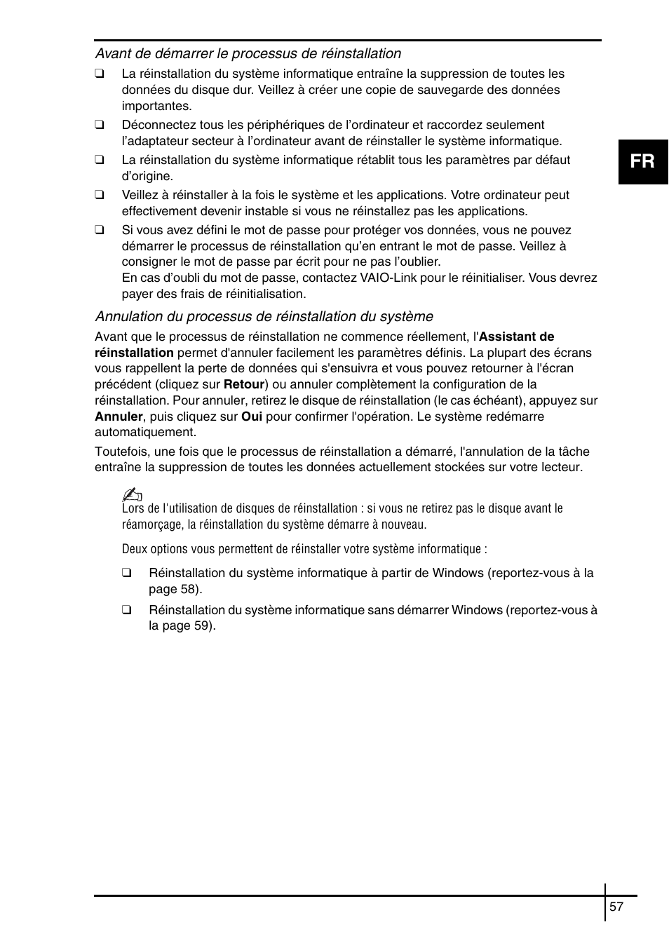 Sony VGN-SZ5VWN User Manual | Page 59 / 88