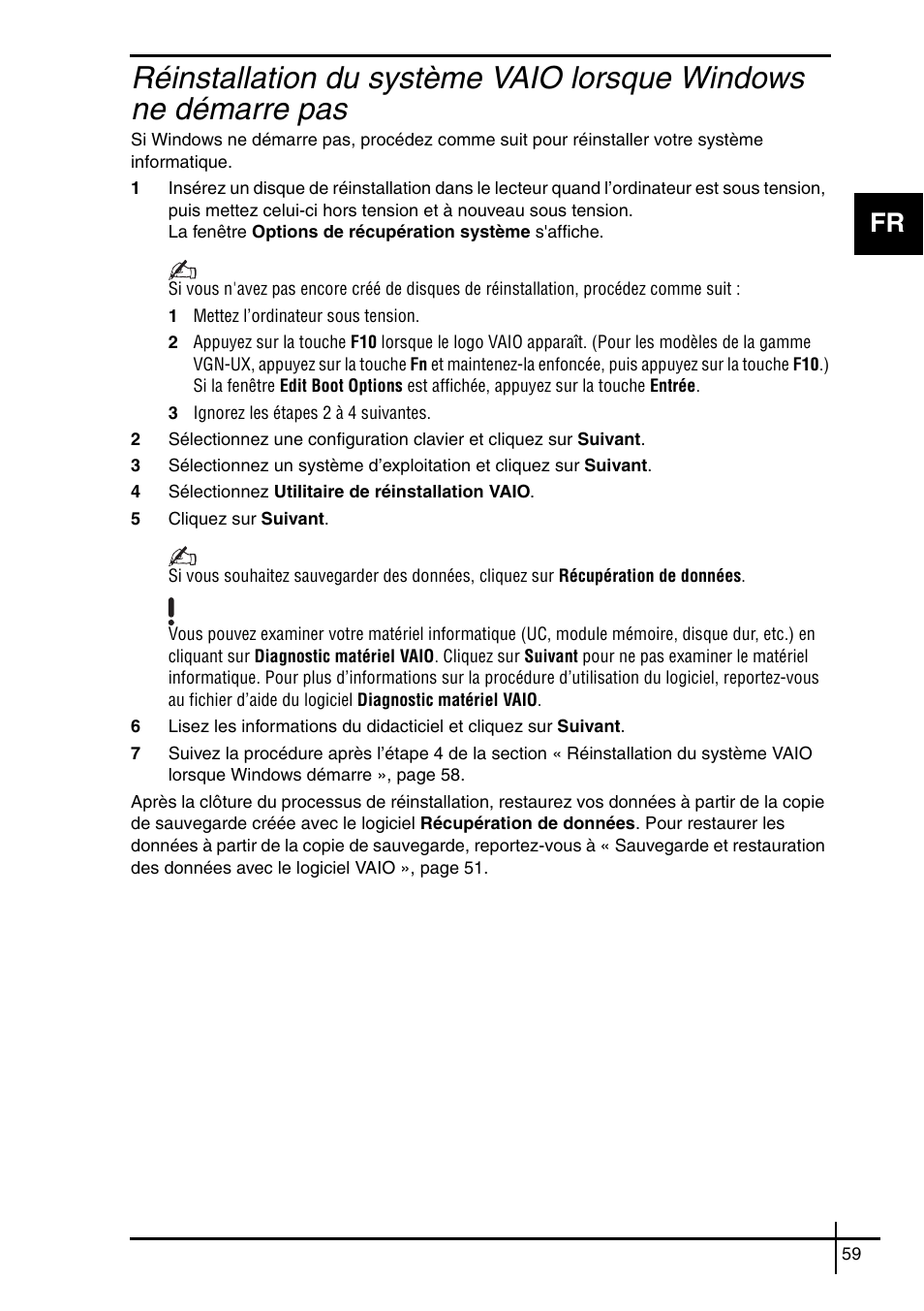 Sony VGN-SZ5VWN User Manual | Page 61 / 88