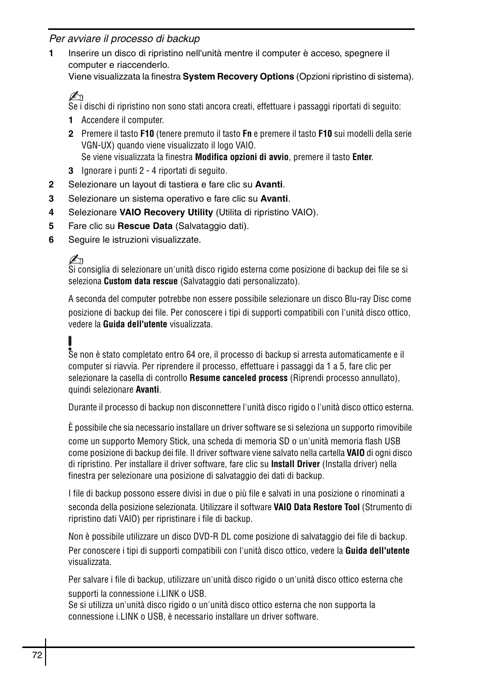 Sony VGN-SZ5VWN User Manual | Page 74 / 88