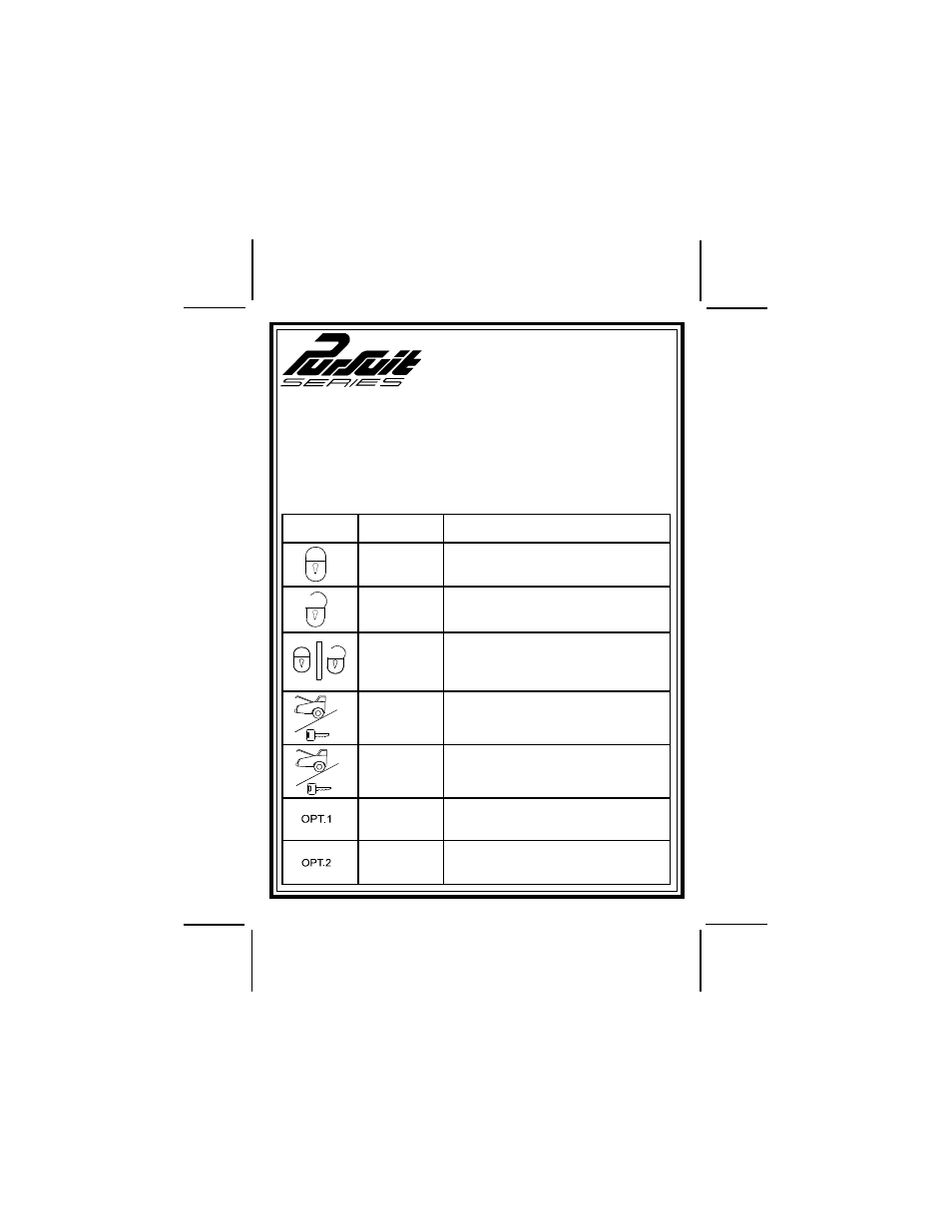 Audiovox 093BPR User Manual | 8 pages