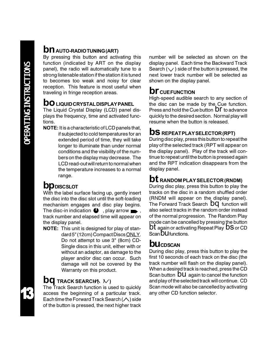 Audiovox ACD-30 User Manual | Page 14 / 20