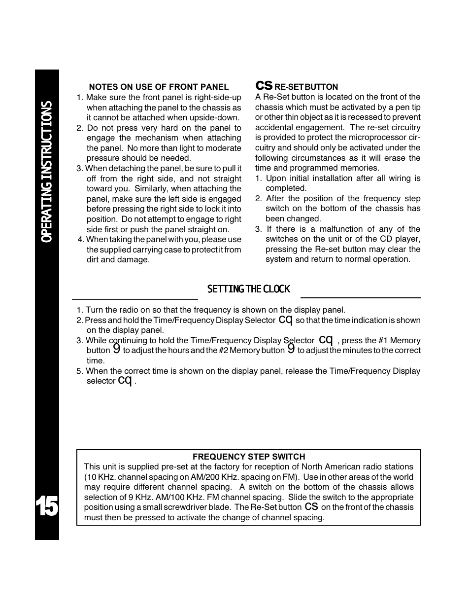 Audiovox ACD-30 User Manual | Page 16 / 20